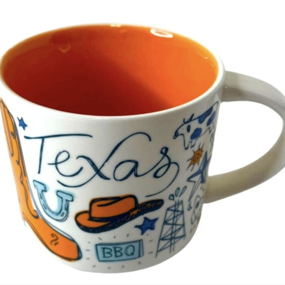 STARBUCKS Texas Ceramic Mug Been There Series 14oz 2019 - Picture 1 of 10